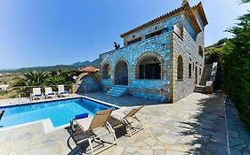 Luxury Villa Nefeli In Stoupa, Private Pool & Bbq